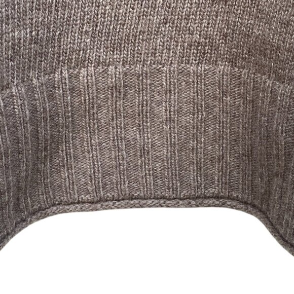Jenni Kayne Wool Cashmere Everyday Sweater Taupe Capsule Quiet Luxury Capsule-S - Picture 4 of 13